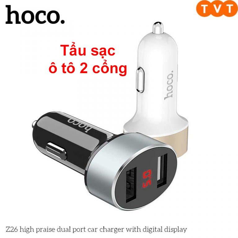 Tẩu sạc Hoco Z26