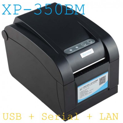 [HCM][Trả góp 0%]MÁY IN MÃ VẠCH  Xprinter 350BM - PHÂN PHỐI CHÍNH HÃNG