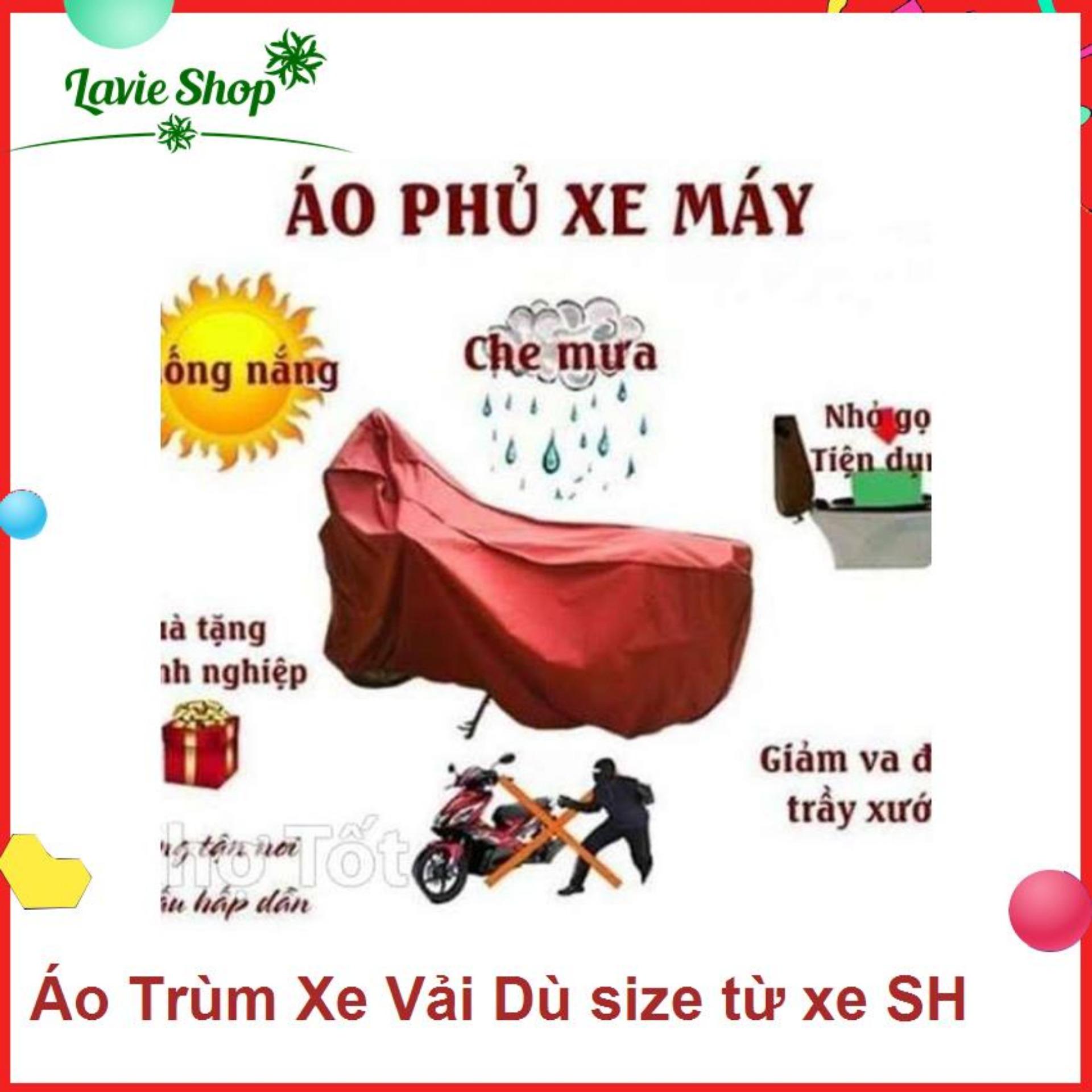 Bạt Phủ Xe Máy Vải Dù Cao Cấp