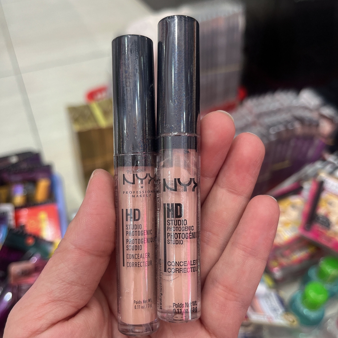 Kem che khuyết điểm nyx hd photogenic concealer wand chính hãng, che thâm quầng mắt, che mụn, không vón cục