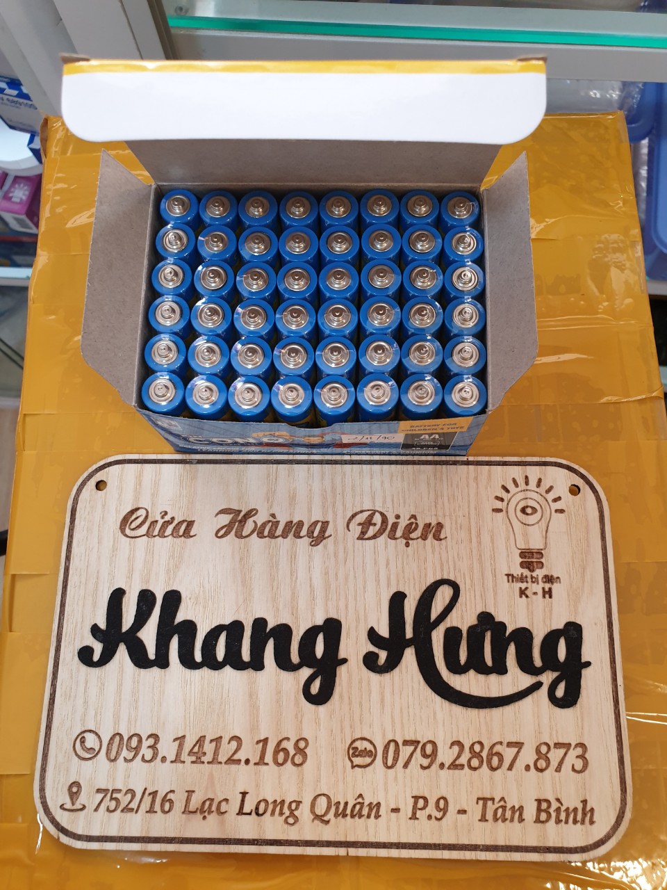 Pin tiểu con Ó vàng AA 1,5V 2A PINACO