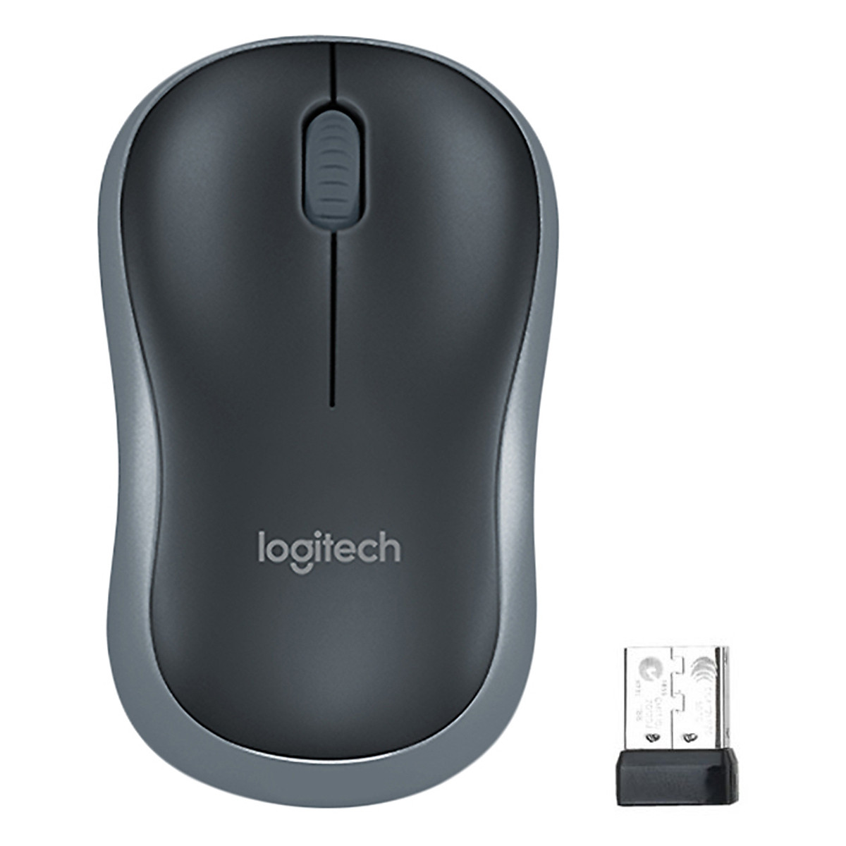 Chuột máy tính không dây Logitech B175 (ĐenBạc)