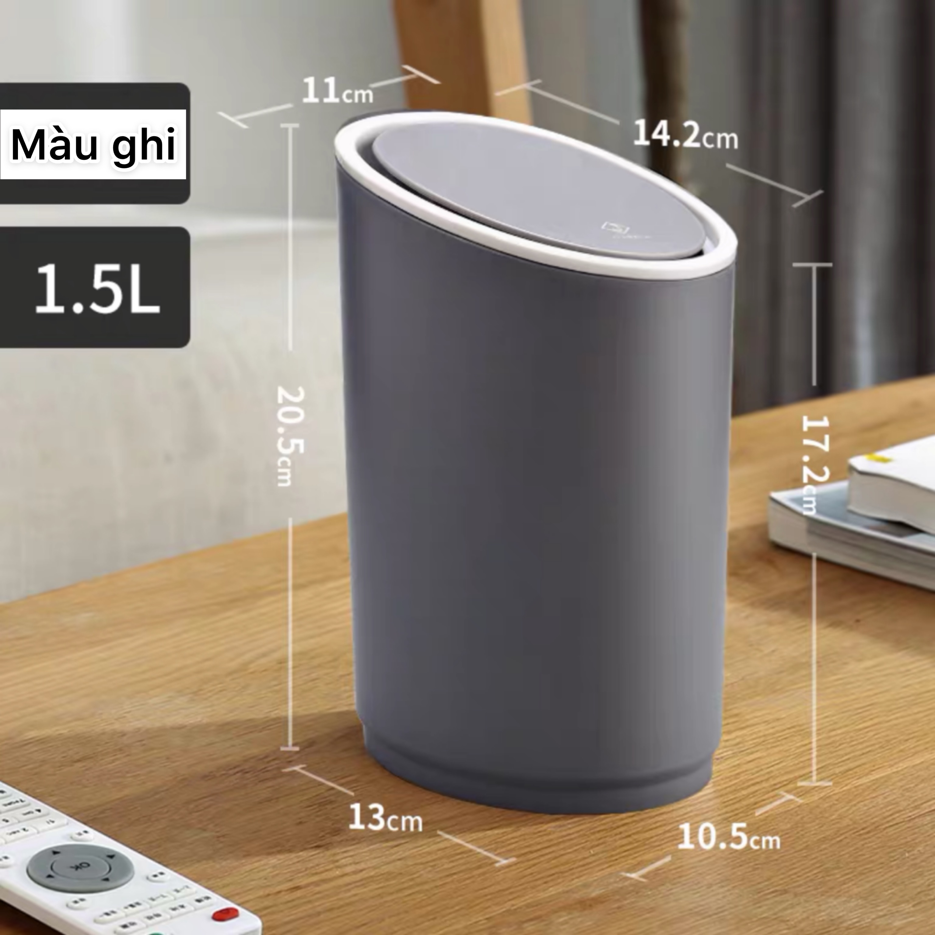 Thùng rác mini, thùng rác để bàn phong cách hiện đại