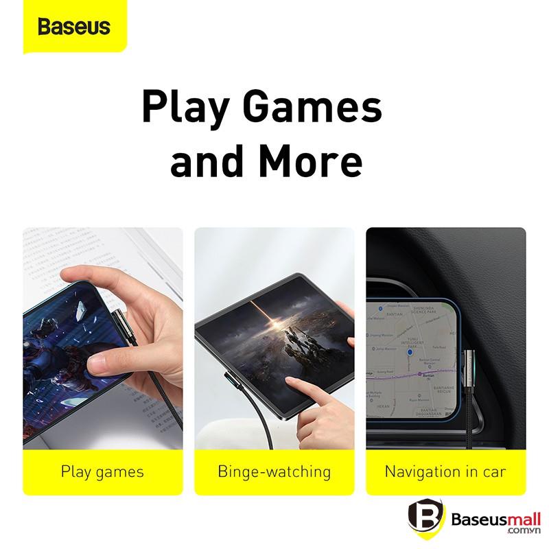 Baseus -BaseusMall VN Cáp sạc Type C to Lightning Baseus Legend Series Elbow Fast Charging Data Cable