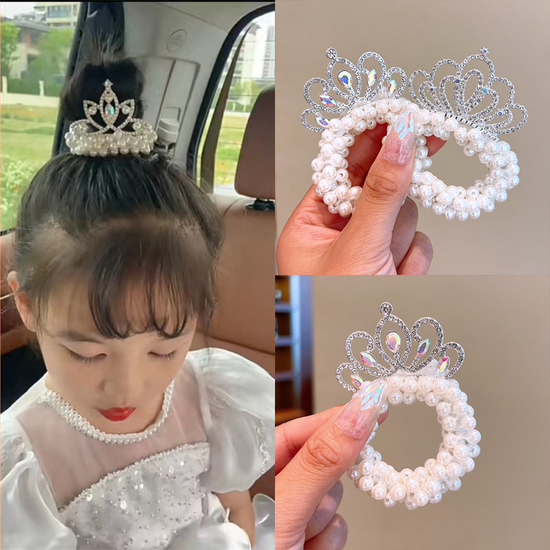 Chun buộc tóc VƯƠNG MIỆN siêu đẹp cho bé- Labi