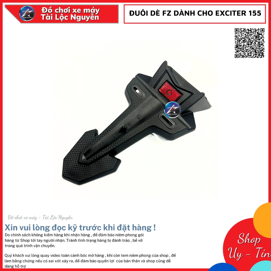 Đuôi dè fz dành cho exciter 155
