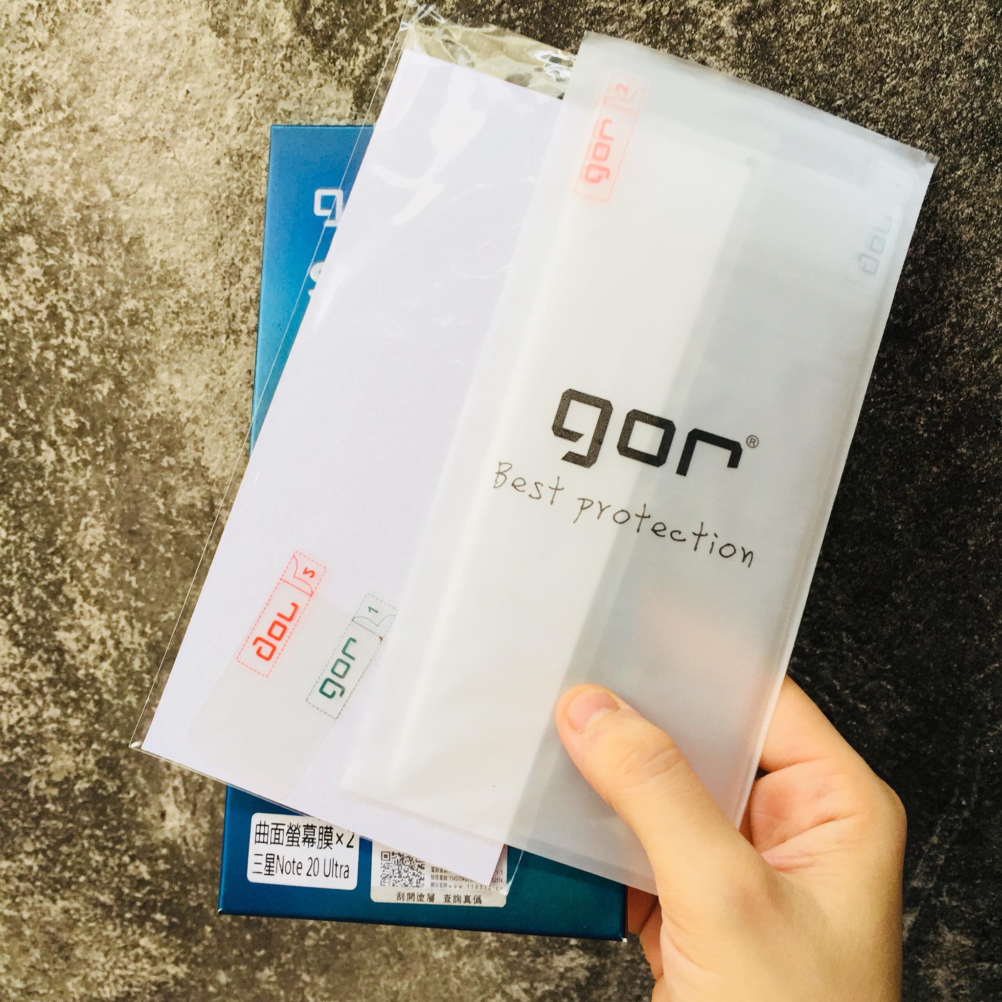 Bộ 2 miếng dán dẻo Gor Samsung Galaxy Note 20 Ultra- Note 20 ultra 5G( 2 Miếng Mặt Trước +1 dán cabon sau)