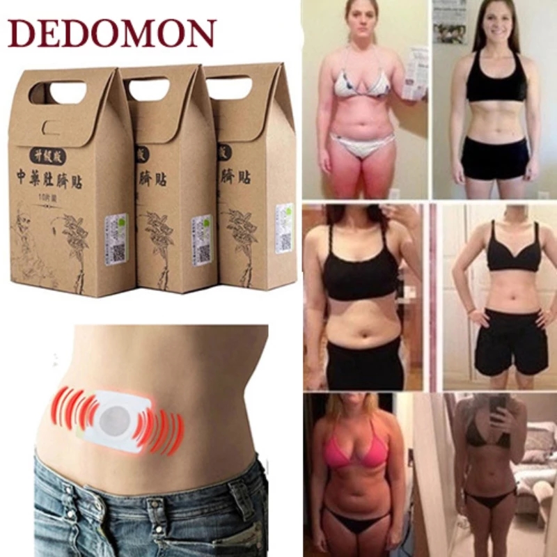 [HCM]10 Patch Dán Giảm Cân Dán Rốn Tan Mỡ Trung Y Slimming Patch