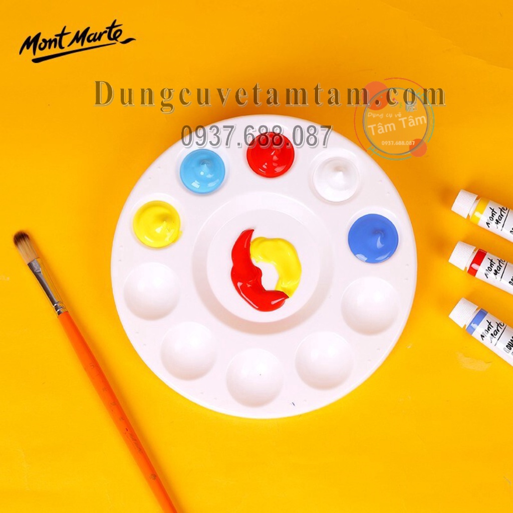 Khay Bảng pha màu Nhựa (Palette) - Khay pha màu