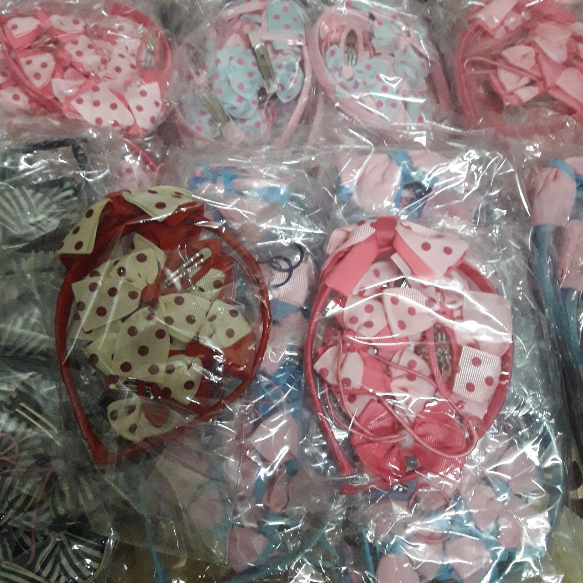 Set 7 chi tiết kẹp tóc và bờm xinh cho bé gái