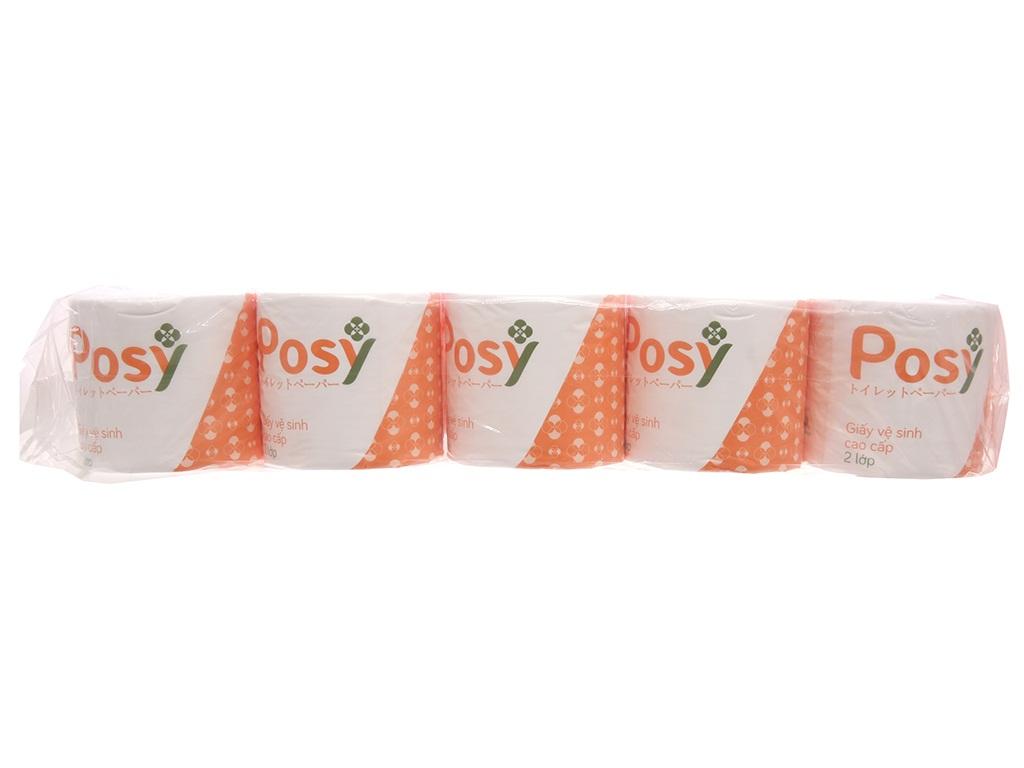Giấy vệ sinh Posy Premium 2 lớp 10 Cuộn/Túi