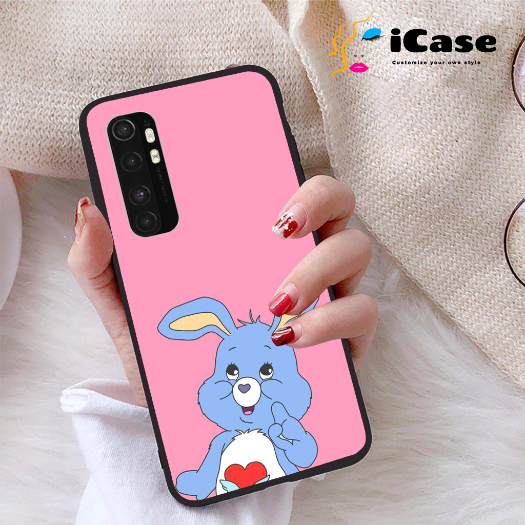 Ốp lưng Xiaomi Mi Note 10 Lite viền dẻo TPU BST Pinky