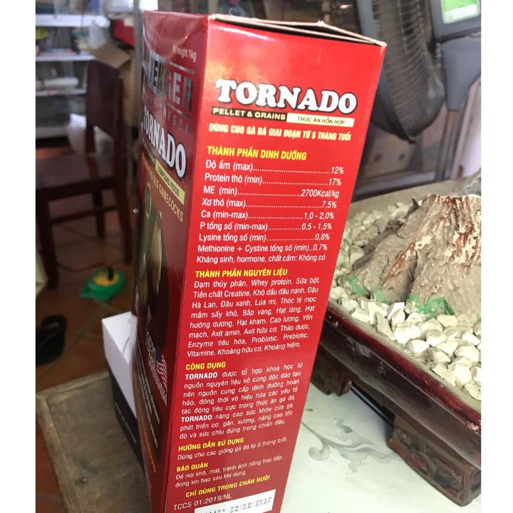 Thức ăn cho gà đá hỗn hợp Avenger Tornado [1 kg]