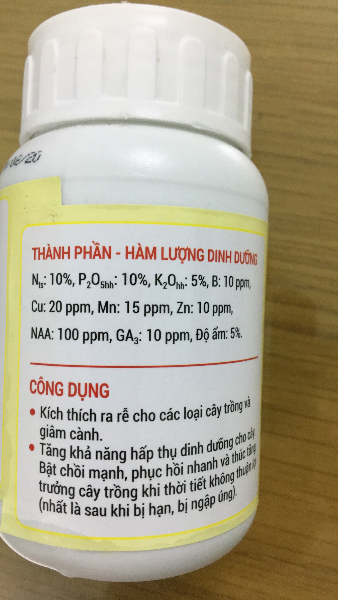 Sản phẩm siêu ra rễ MK. ROOTS lọ 100gr