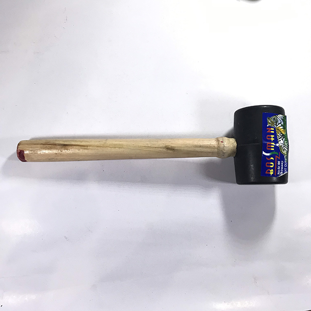 [HCM]Búa Cao Su Bossman 300g Thân Cán Gỗ