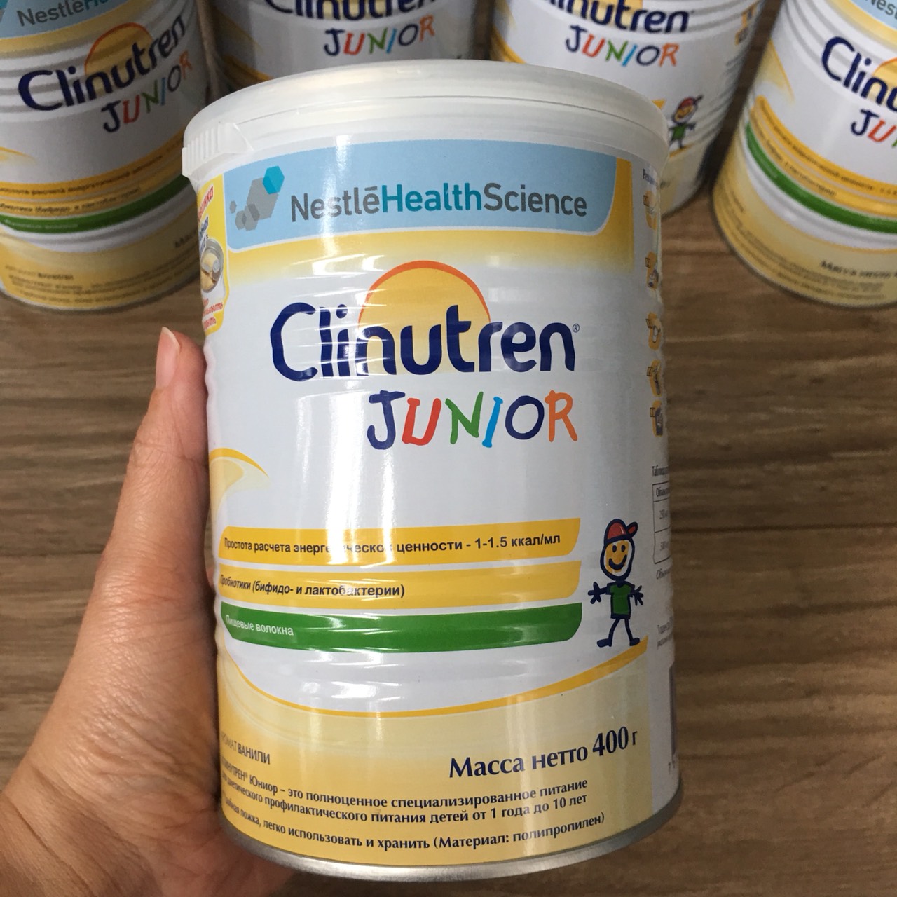 [Date 11/2021] CLINUTREN JUNIOR - Sữa béo Nga