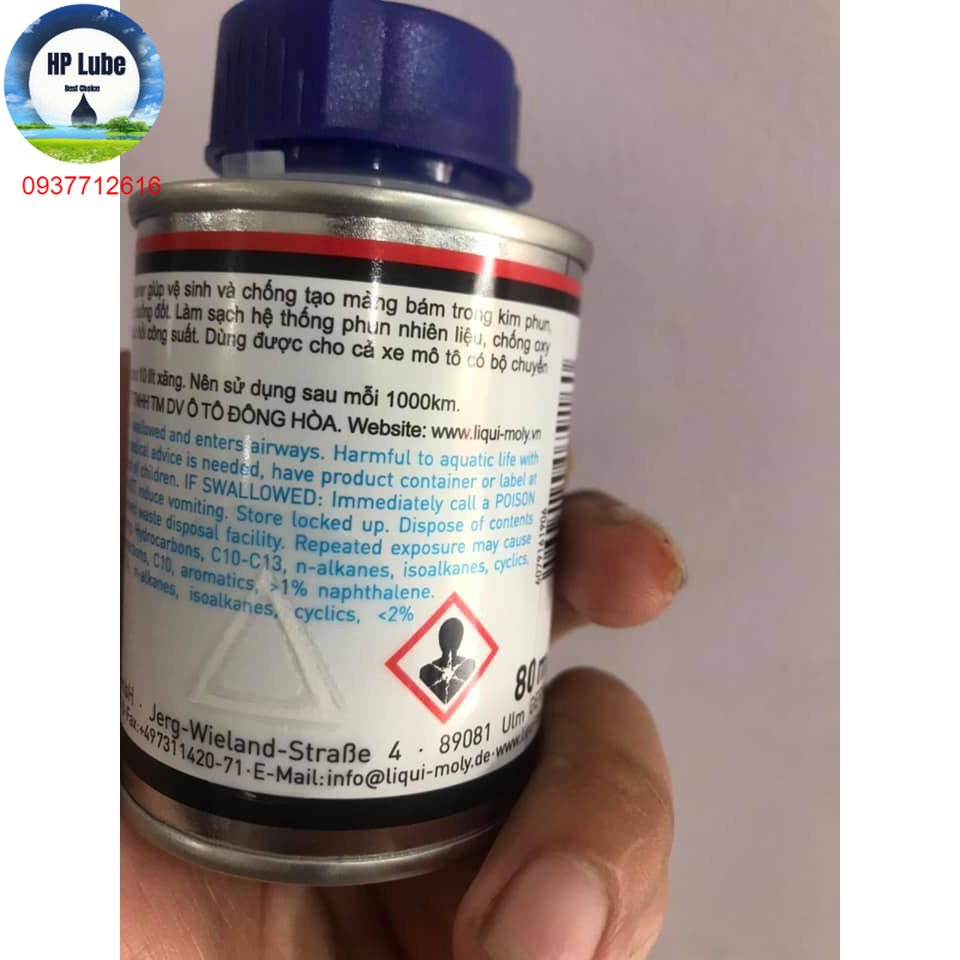 Dung dịch Vệ Sinh Buồng Đốt Liqui Moly 4T Additive 80ml