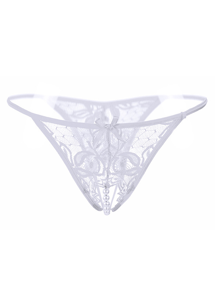Women's Underwear with Beaded Bottom