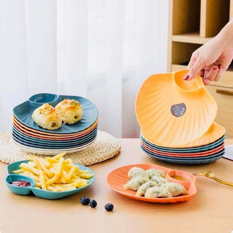 Đĩa sò để bàn decor bắt mắt