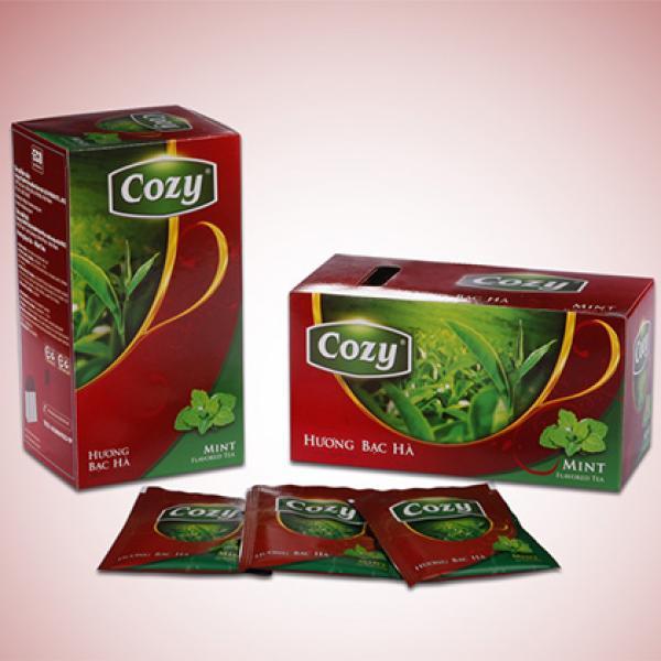 Trà bạc hà cozy