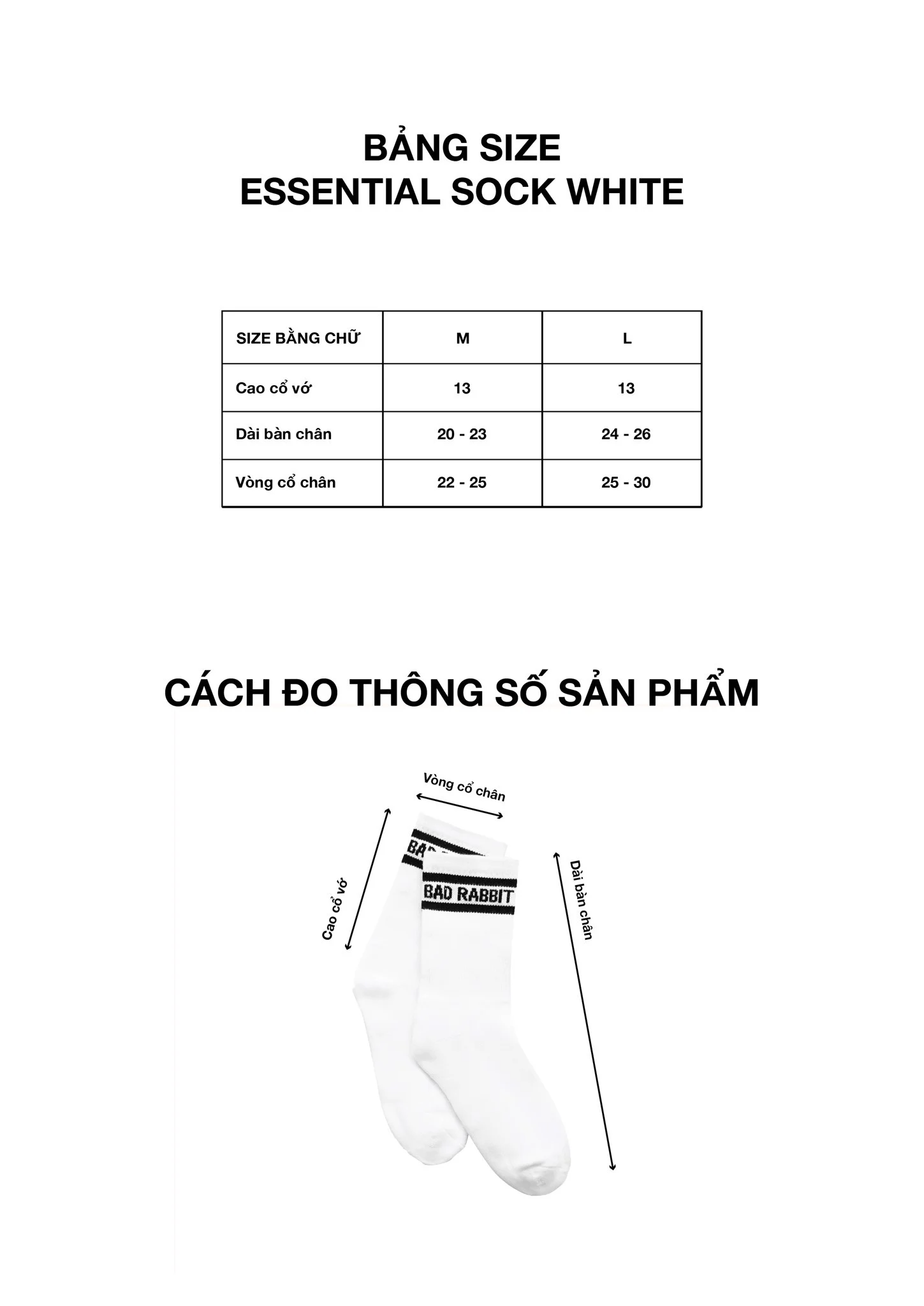 Combo Vớ Bad Rabbit Socks Pack - Local Brand Chính Hãng