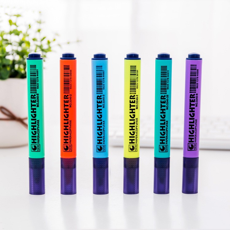 Bộ 6 bút ghi nhớ highlight cao cấp