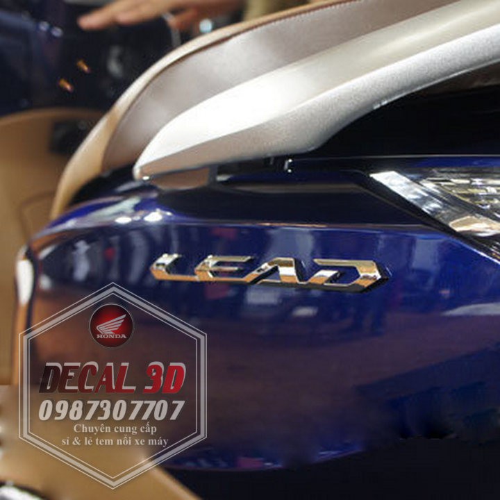 Tem chữ nỗi honda lead 125