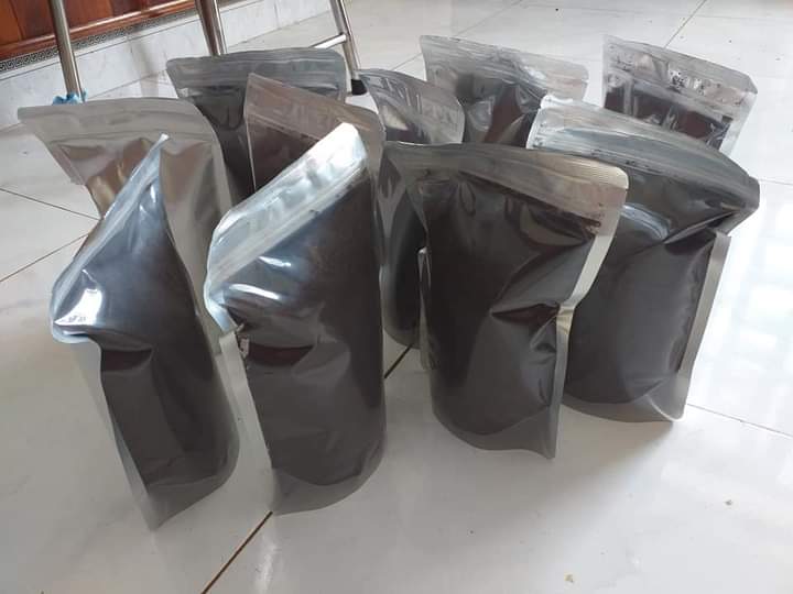 cà phê mộc rubusta + arabica Lâm Đồng cà phê pha phin 500g