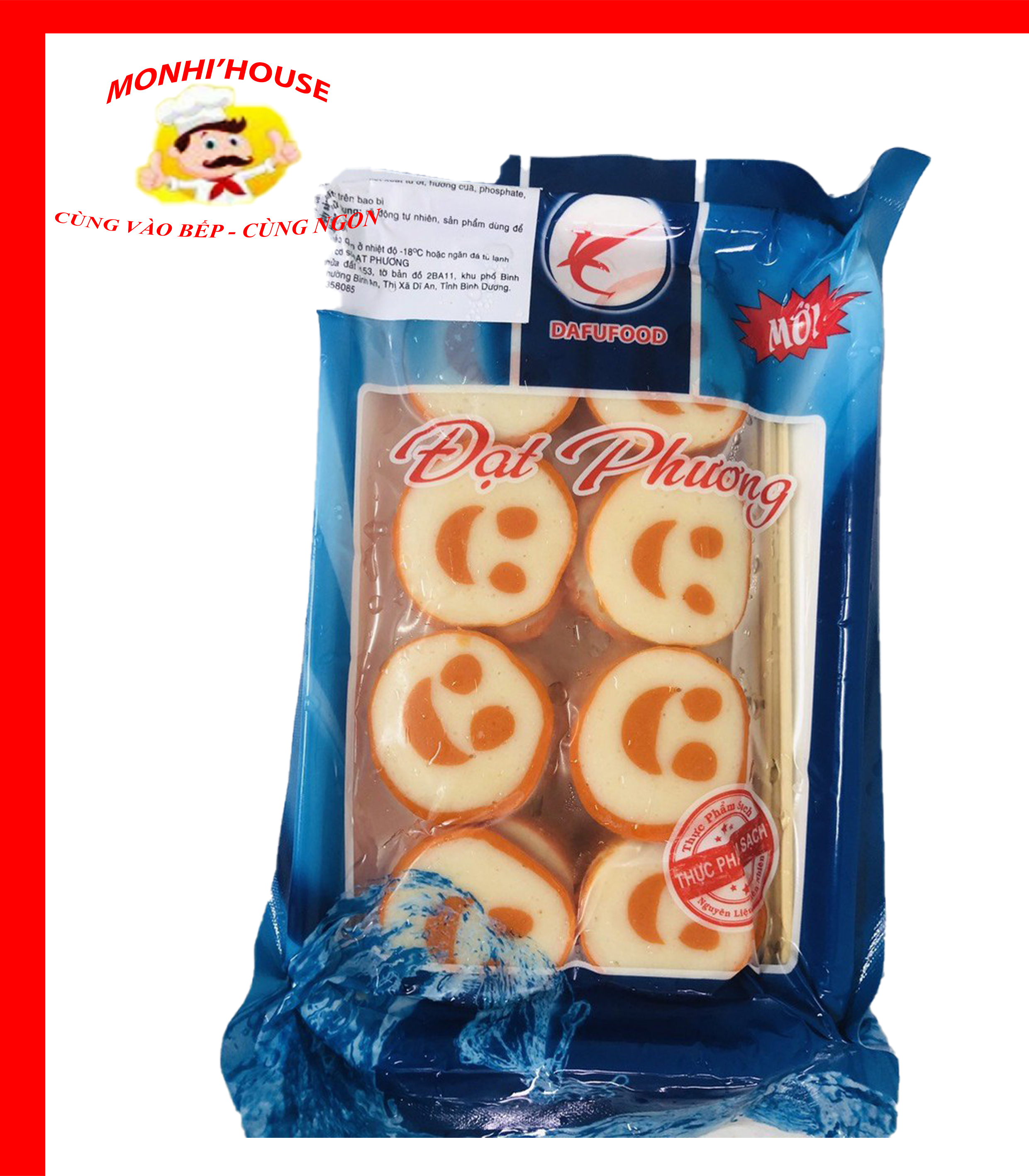 GÓI 32 MIẾNG THẢ LẨU MẶT CƯỜI SURIMI