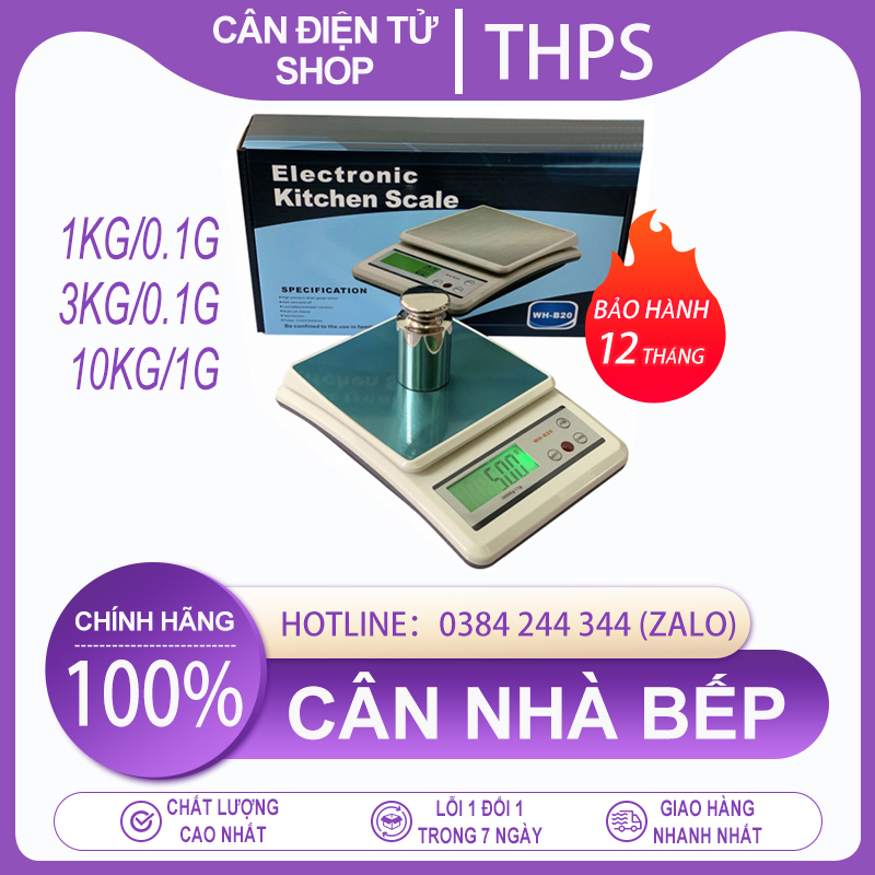 Cân Điện Tử Nhà Bếp WH-B20