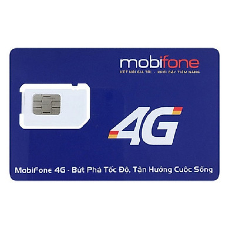 Sim 4G MobifoneF Trọn gói không cần nạp tiền