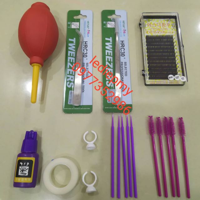 Sét đồ học nối mi