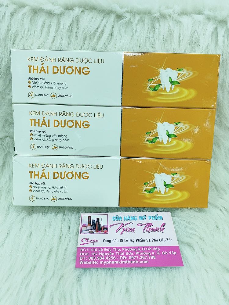 Kem Đánh Răng Dược Liệu Thái Dương (100g)