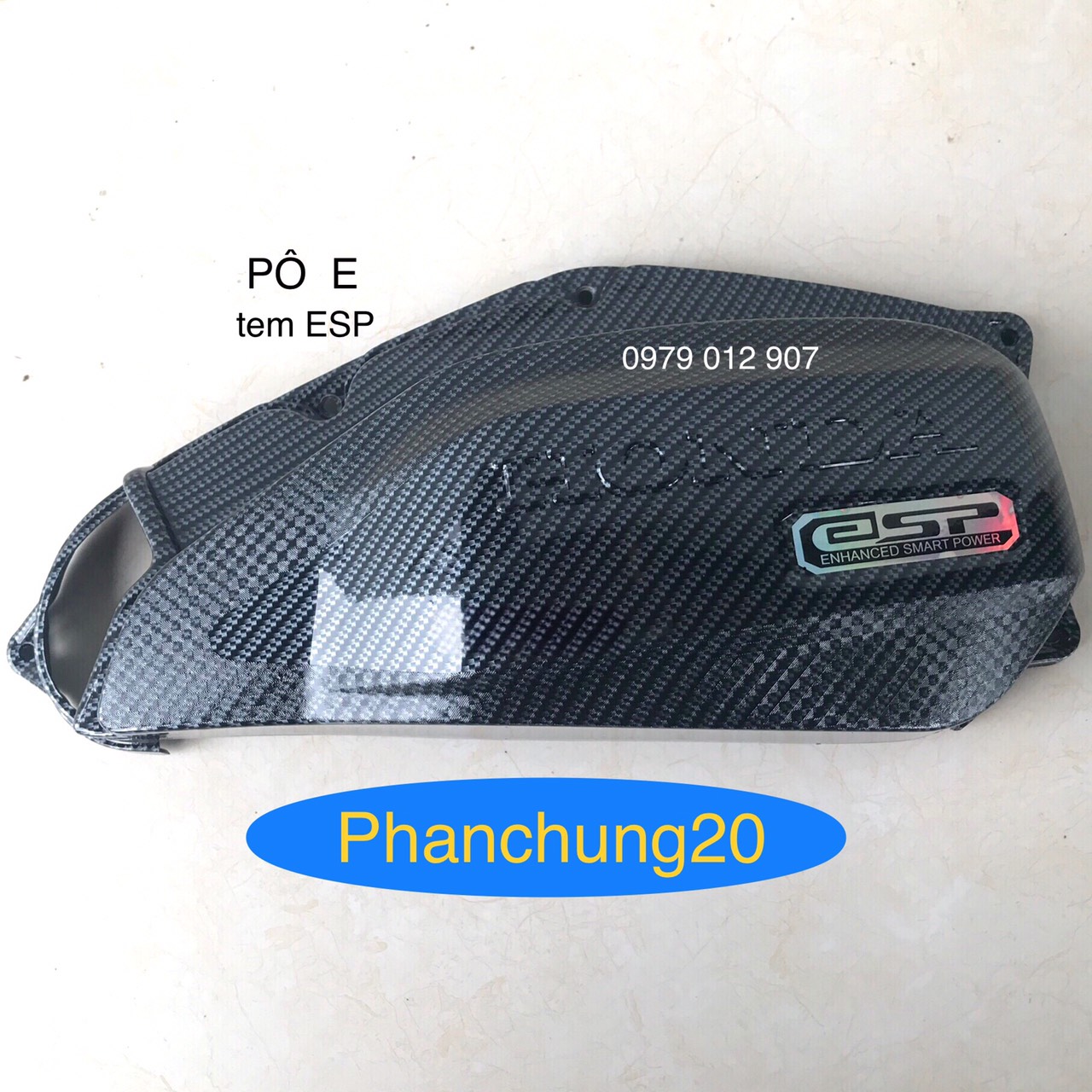 ỐP BẦU E ( ỐP LỌC GIÓ ) DÙNG CHO XE XE AB 2016 2017 2018 2019 CACBON