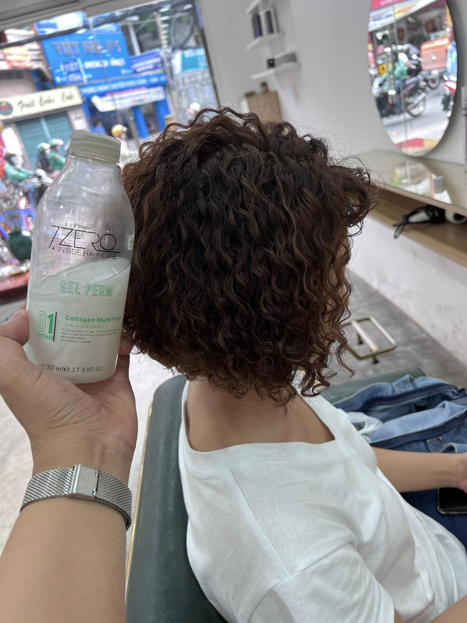 THUỐ UỐN LẠNH TẠI NHÀ 7.ZERO 530ml ( UỐN MÁI, UỐN XÙ MÌ, UỐN PHỒNG CHÂN TÓC)