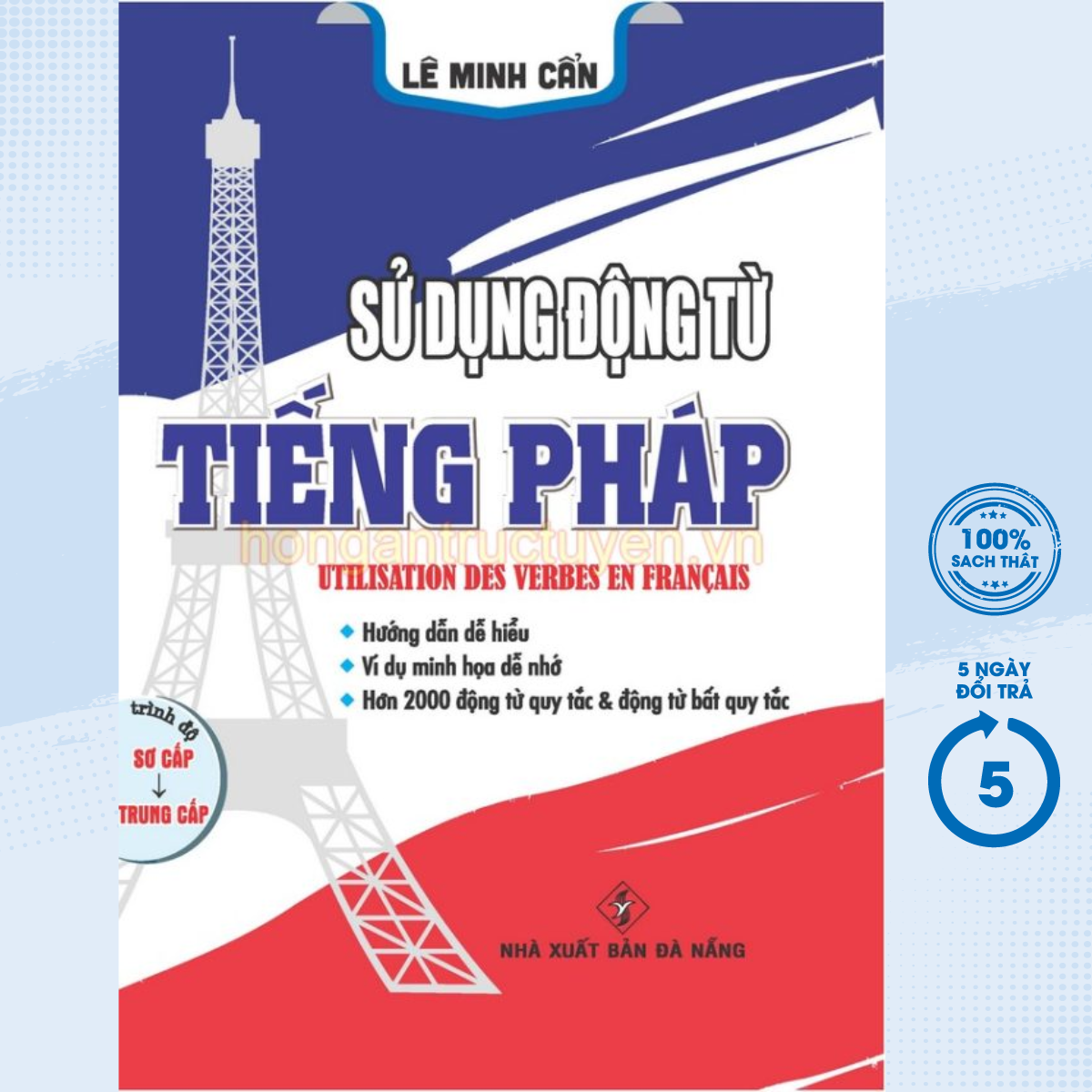 Sách - sử dụng động từ tiếng pháp - newshop