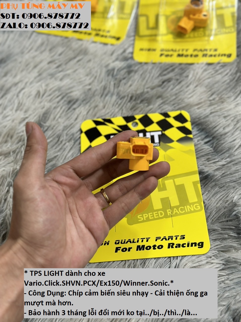 TPS LIGHT dành cho xe Vario/Ex150/Winner