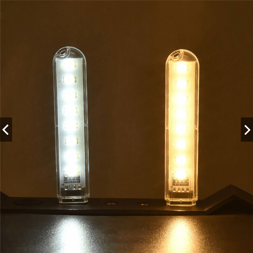 Đèn LED USB 8 bóng siêu sáng tiện lợi