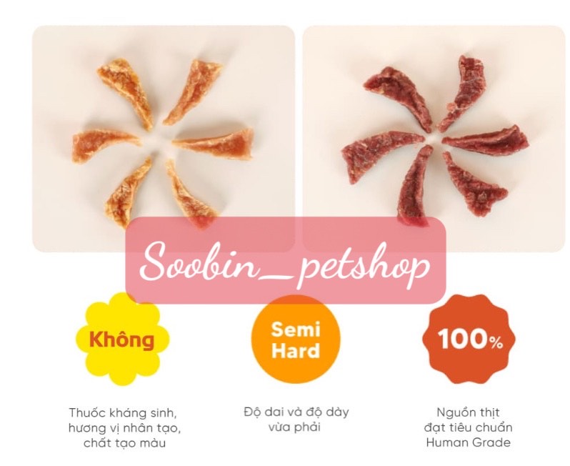 SNACK Natural Core THỊT QUAY CHO CHÓ