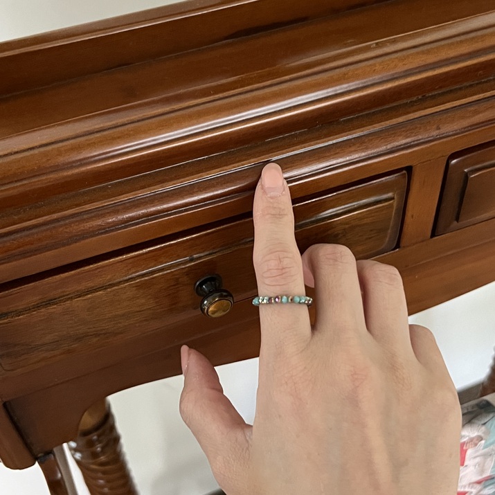 Nhẫn Crystal ring Hàn Quốc