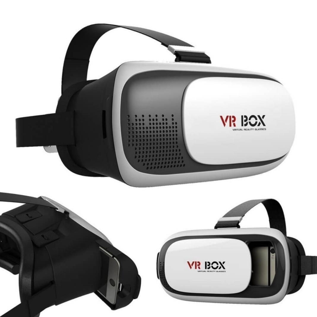 Kính thực tế ảo VR Box phiên bản 2 (Trắng Đen)