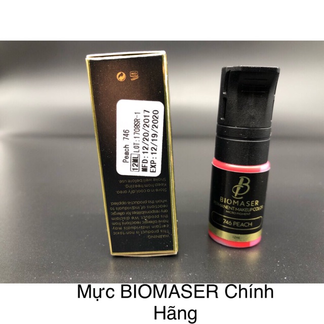 [HCM]Mực Phun Xăm Biomaser Chính Hãng /Dcpx Doreme
