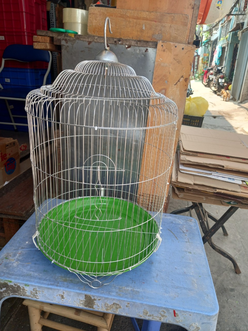 Lồng kẽm nuôi chào mào , chim sáo  40x55 cm