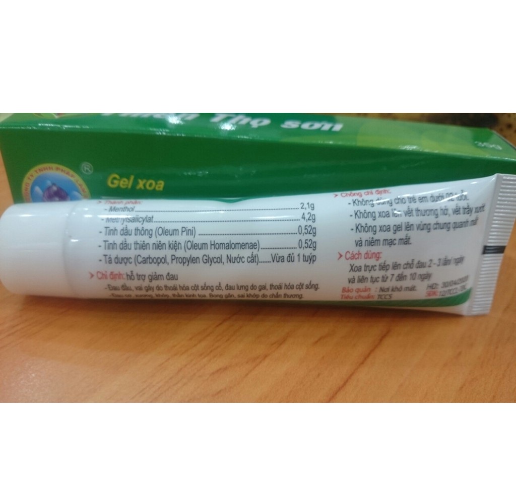 Gel xoa bop Thiên Thọ Sơn