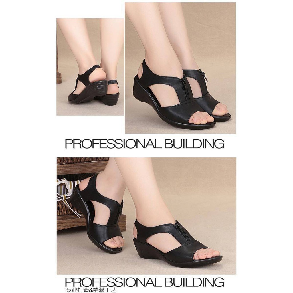 sandal cao gót da nữ 👠 FREESHIP 👠da mềm cho bà cho mẹ