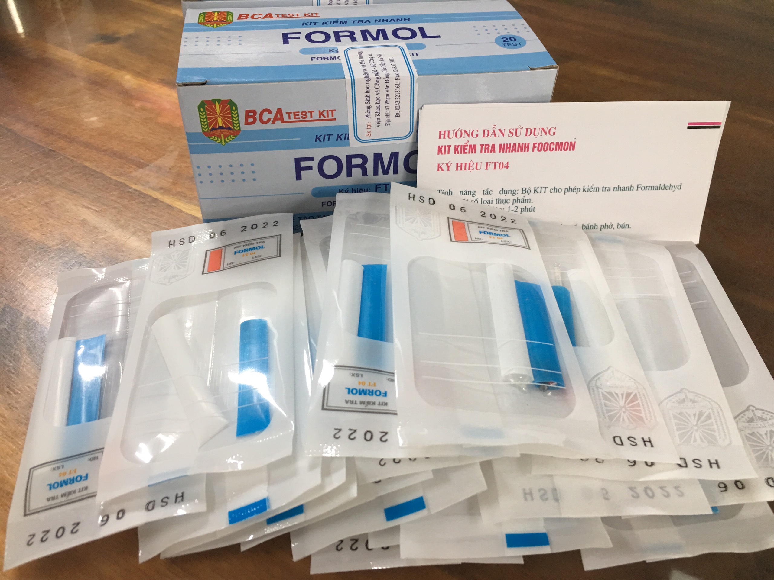 Kit Kiểm Tra Nhanh Foocmon