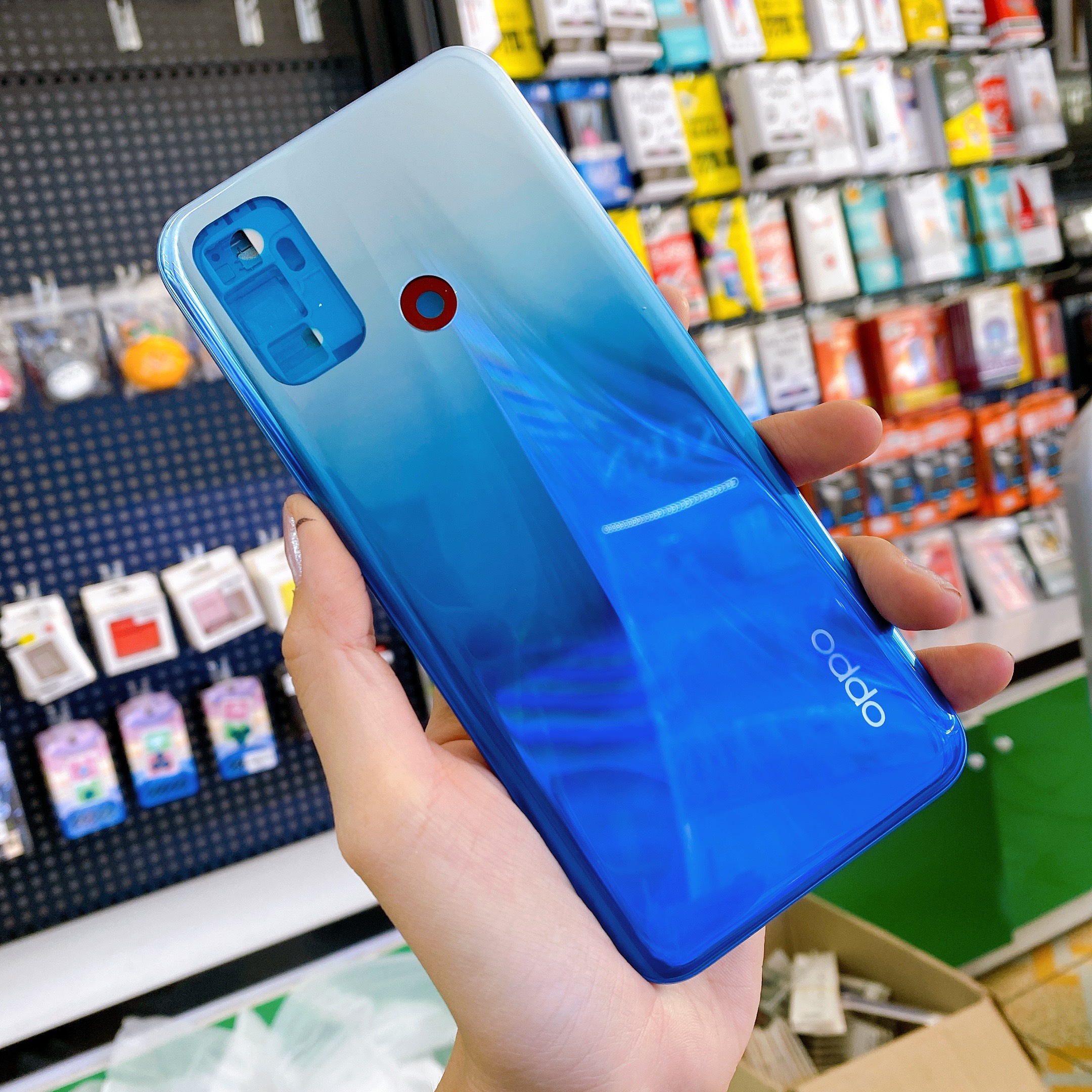 Vỏ bộ Điện thoại OPPO A53 CPH2127 đẹp chất lượng cao, như zin, hàng nấu máy