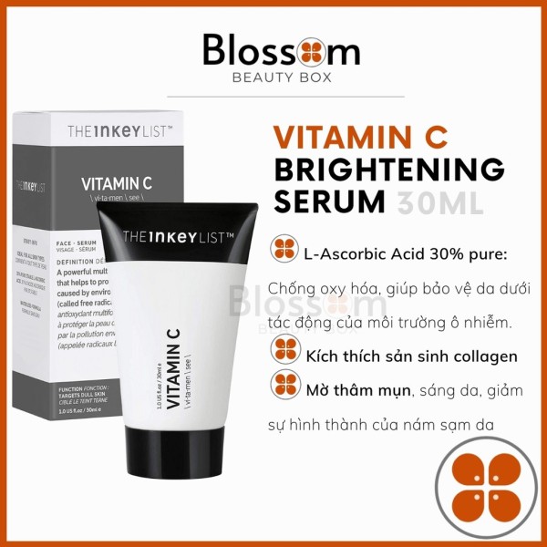 [Sephora US] Tinh Chất Serum Vitamin C Sáng Da Mờ Thâm  - THE INKEY LIST