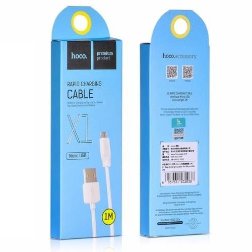 Cáp sạc hoco x1 1m - cổng microusb - chính hãng