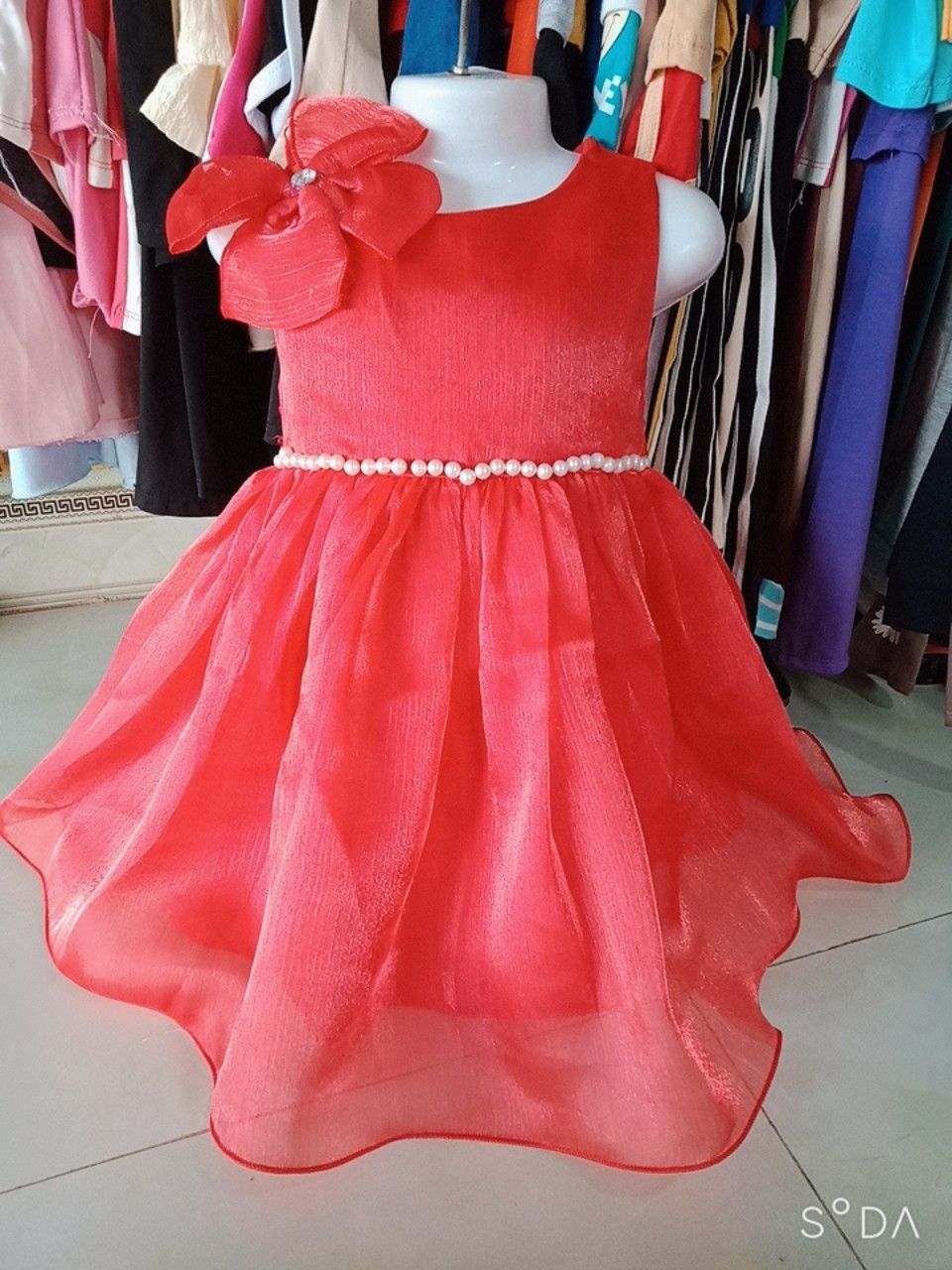 [HCM]áo đầm xinh cho bé yẻu